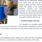 How Often Should You Clean Your Water Tank? A Comprehensive Guide